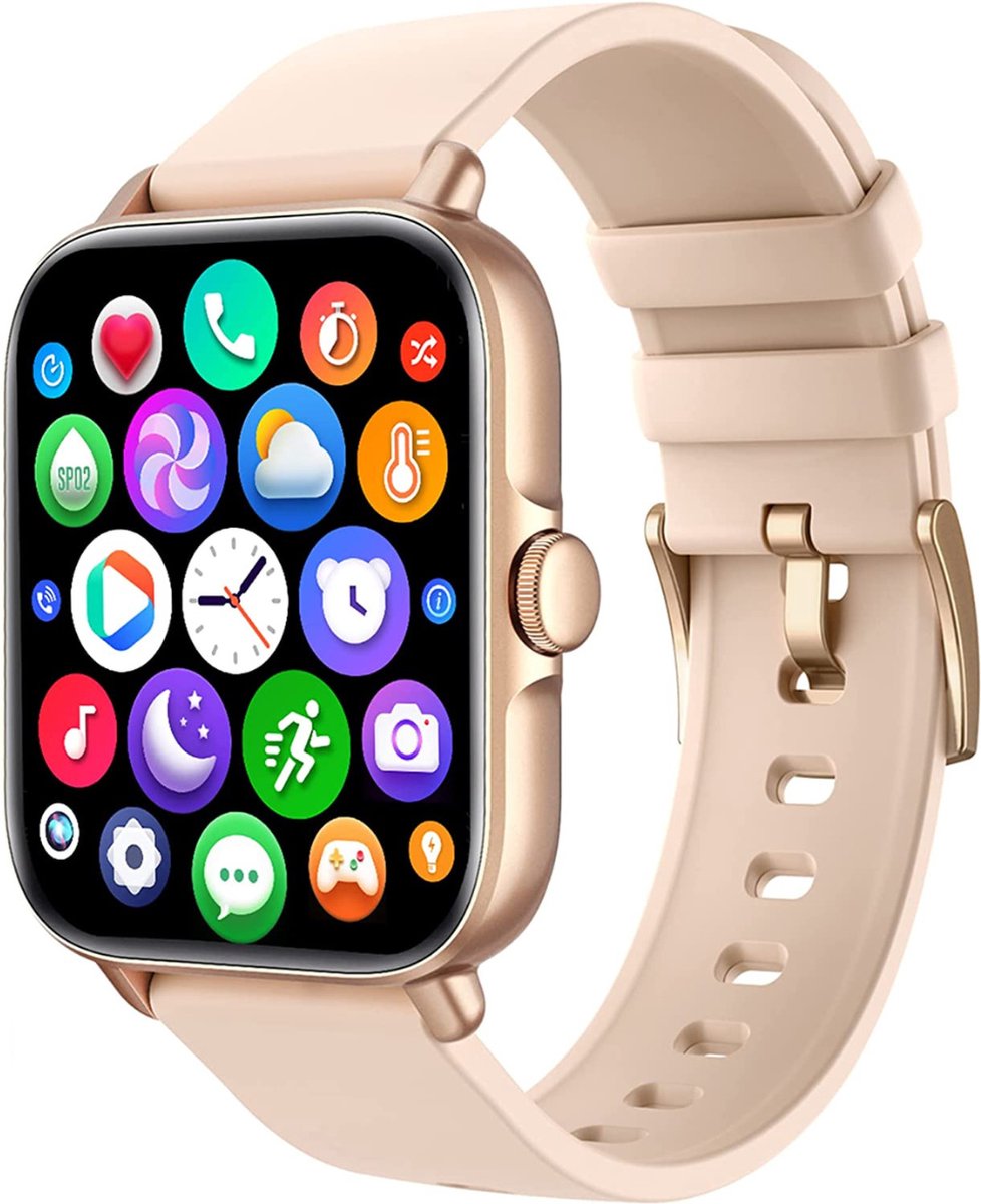 De Fance S10 Smartwatch Roze in één oogopslag