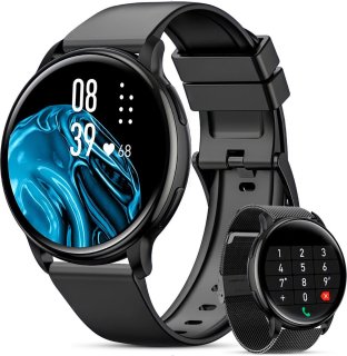 De Fance S20 Smartwatch - Zwart in één oogopslag