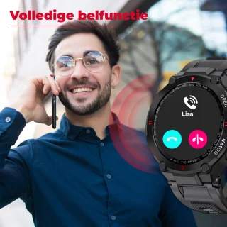 Fance Smartwatch 45mm Zwart