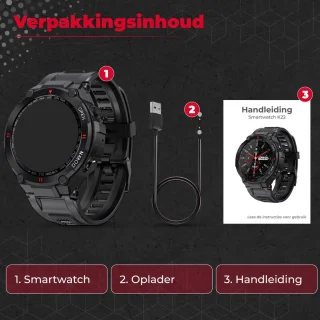 Fance Smartwatch 45mm Zwart