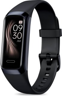 FITAGE Stappenteller Smartwatch Zwart