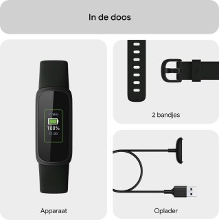 Fitbit Inspire 3 Activity Tracker Zwart