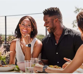 Fitbit Sense 2 Smartwatch Lichtblauw