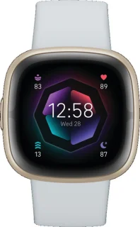 Fitbit Sense 2 Smartwatch Lichtblauw