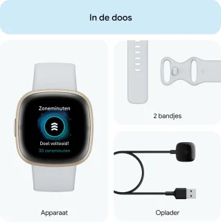 Fitbit Sense 2 Smartwatch Lichtblauw