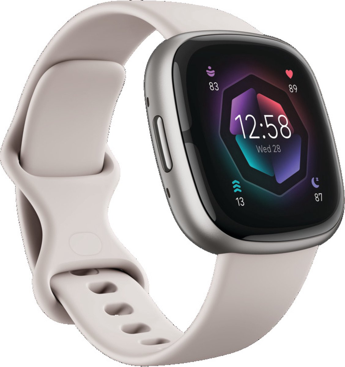 Wat vinden we goed aan de Fitbit Sense 2 Smartwatch Wit