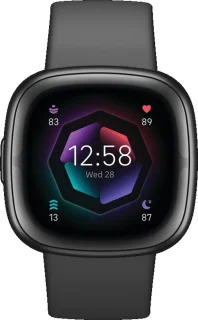 Fitbit Sense 2 Smartwatch Zwart