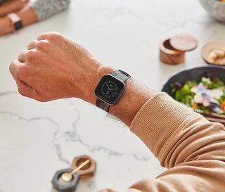 Fitbit Versa 2 SE Smartwatch Gewoven Grijs