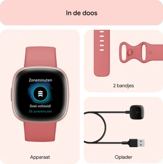Fitbit Versa 4 Smartwatch Roze