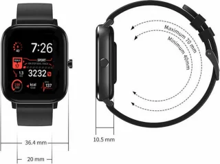 Fitgreat Grand 7 Smartwatch Donkerblauw