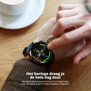 FlinQ Smartwatch Spectrum 45mm Rood