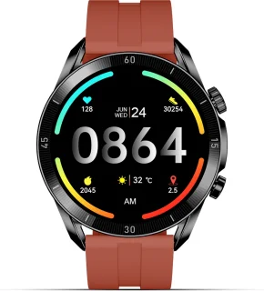 FlinQ Smartwatch Spectrum 45mm Rood