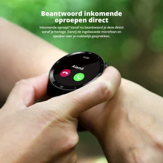 FlinQ Smartwatch Spectrum 45mm Rood