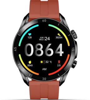FlinQ Smartwatch Spectrum 45mm Rood