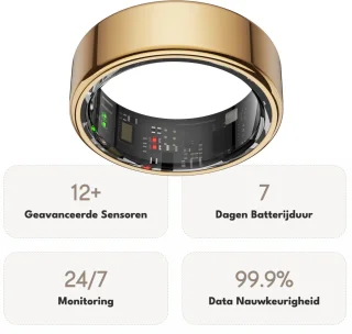 Focus S1 Slimme Ring Goud Maat 10