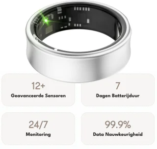 Focus S2 Smart Ring Zilver Maat 11