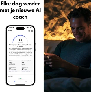 Focus S2 Smart Ring Zwart Maat 7