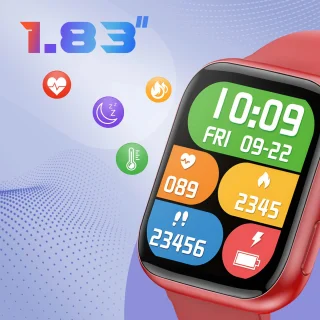 Forever IGO Watch 3 Rood Bluetooth Horloge