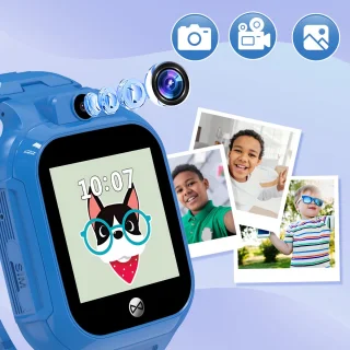 Forever Kids Horloge Blauw met WiFi en SIM-kaart
