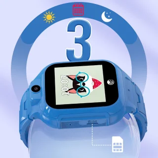 Forever Kids Horloge Blauw met WiFi en SIM-kaart