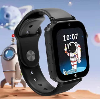 Forever Kijk Me Kinderhorloge GPS 4G Zwart