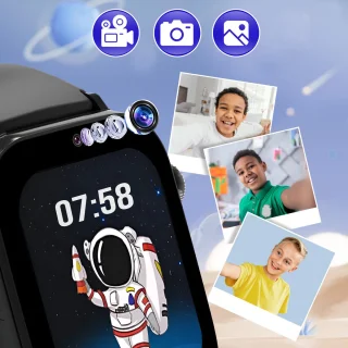 Forever Kijk Me Kinderhorloge GPS 4G Zwart