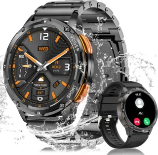 Fosmet GPS Smartwatch heren - zwart