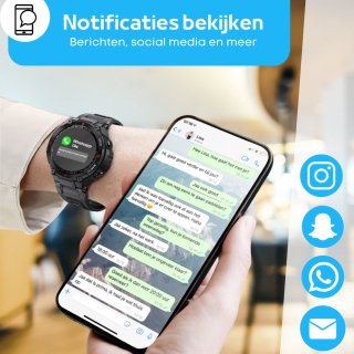 FOXLY® M44 Outdoor Smartwatch 45mm