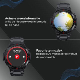 FOXLY® M44 Outdoor Smartwatch 45mm