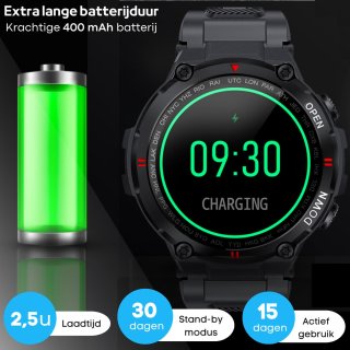 FOXLY® M44 Outdoor Smartwatch 45mm