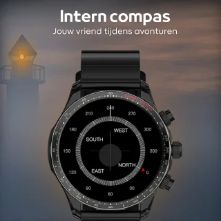 FOXLY M68 Smartwatch 45mm Zilver