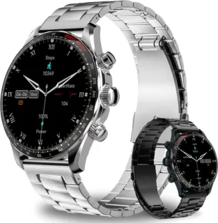 FOXLY M68 Smartwatch 45mm Zilver