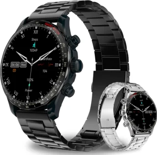 FOXLY M68 Smartwatch 45mm Zwart