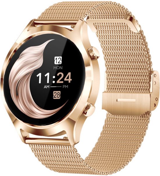 FOXLY® Smartwatch Ladies Pro Rosé Goud review