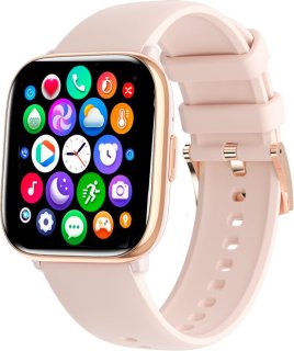 FOXLY® Smartwatch X12 HD Touchscreen Roze