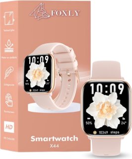 FOXLY® Smartwatch X12 HD Touchscreen Roze