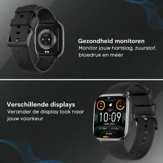 FOXLY® Smartwatch X12 Zwart