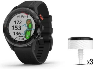 Garmin Approach S62 GPS Golfhorloge + CT10 Sensor 3-Pack