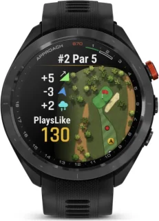 Garmin Approach S70 GPS Golfhorloge 47 mm Zwart