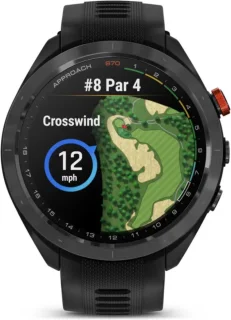 Garmin Approach S70 GPS Golfhorloge 47 mm Zwart
