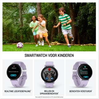 Garmin Bounce 2 Smartwatch voor kinderen 43 mm Paars