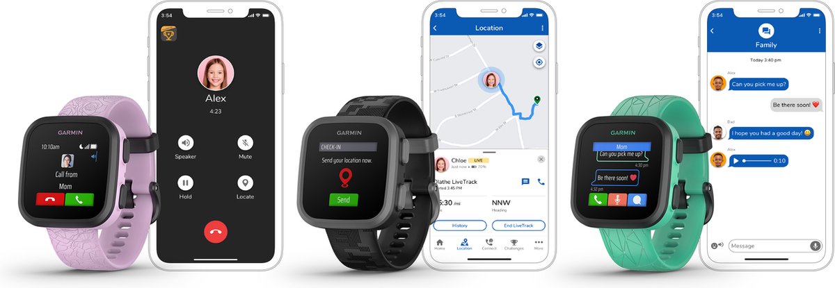 Garmin Bounce Smartwatch Kinderen Green Burst