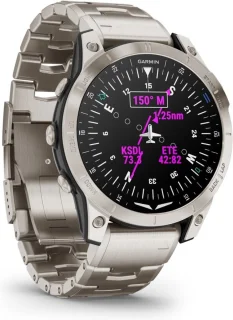 Garmin D2 Mach 1 Smartwatch Titanium M23