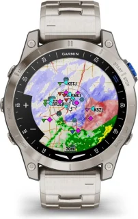 Garmin D2 Mach 1 Smartwatch Titanium M23