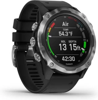 Garmin Descent Mk2 Smartwatch 010-02132-10 zwart silicone