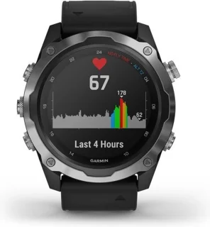 Garmin Descent Mk2 Smartwatch 010-02132-10 zwart silicone