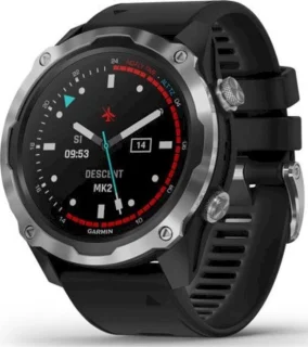 Garmin Descent Mk2 Smartwatch 010-02132-10 zwart silicone