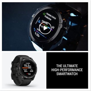 Garmin Epix Pro 47mm Smartwatch Zwart