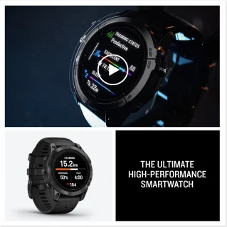 Garmin Epix Pro 47mm Smartwatch Zwart