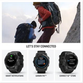 Garmin Epix Pro 51mm Smartwatch Zwart